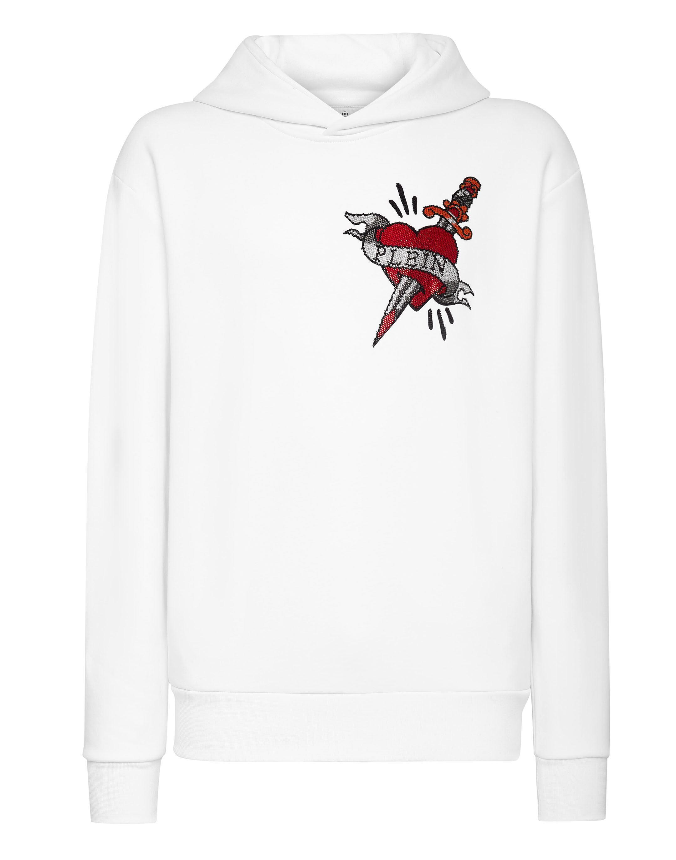 Hoodie sweatshirt Love Philipp Plein Outlet