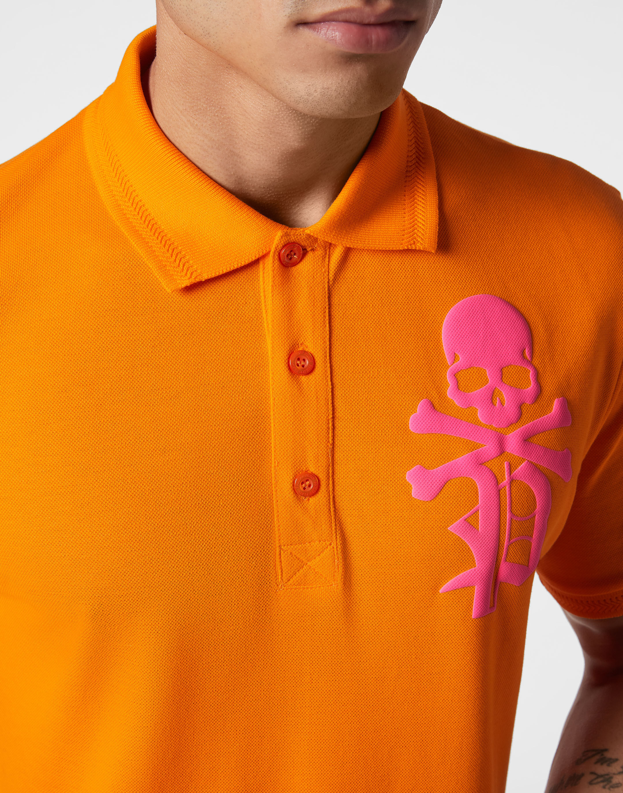 Moncler slim fit polo on sale