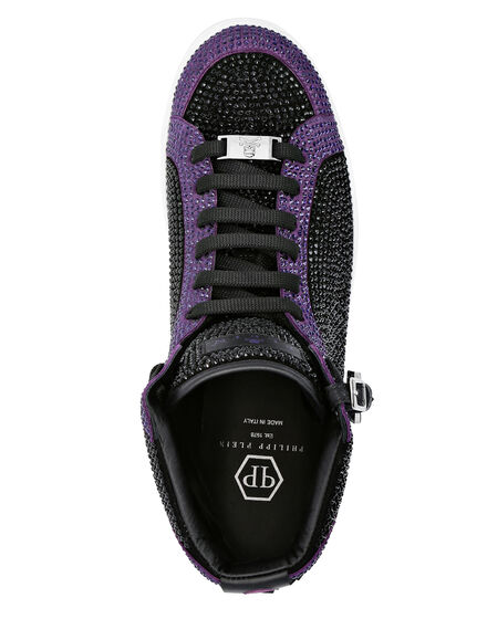 MONEY BEAST Hi-Top crystal  Flame