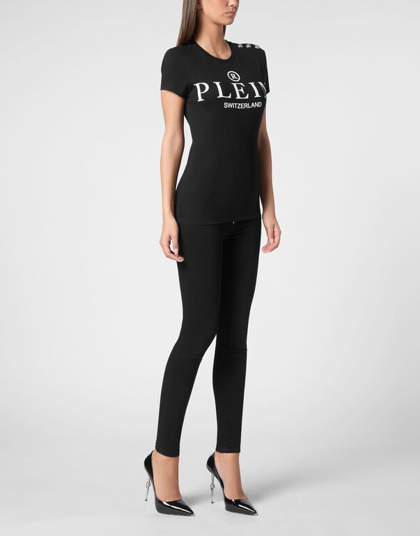 T-Shirt Sexy Pure Round Neck SS Iconic Plein