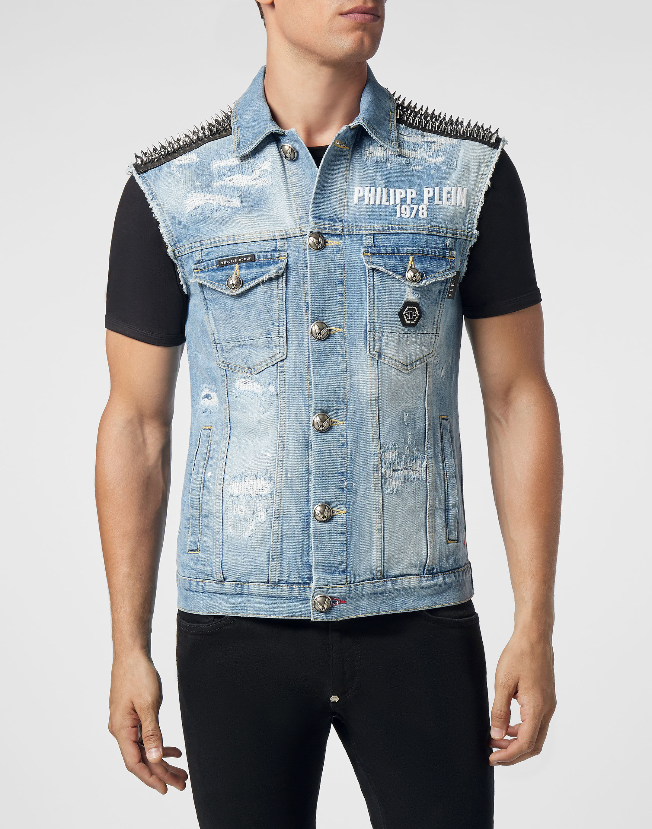 Jean vest hotsell