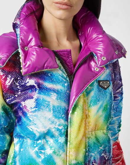 Jacket Paillettes Tye Die