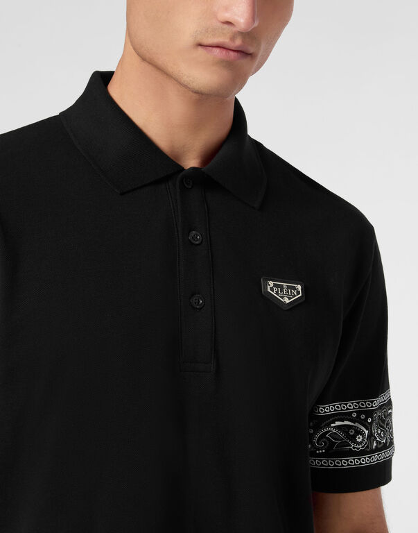Polo Shirt Paisley Gothic Plein