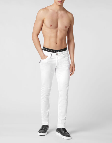 Denim Trousers Super Straight Cut Basic