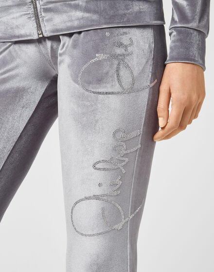 Velvet Hoodie/Trousers Tracksuit