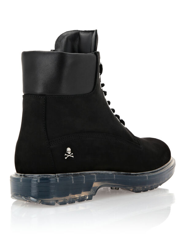 Nabuk Boots Low Flat The Hunter