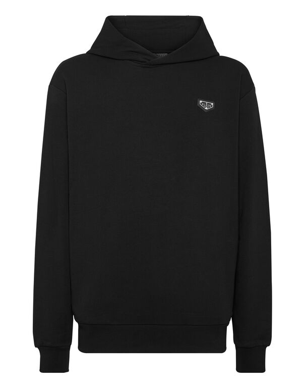 Hoodie Sweatshirt LS Iconic Plein