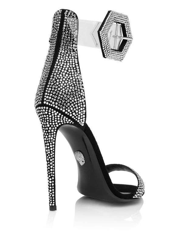 Sandals High Heels Crystal