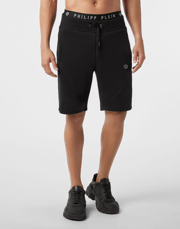 Jogging Shorts Skull strass