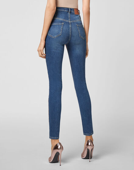 Denim Super High Waist Jegging New Baroque