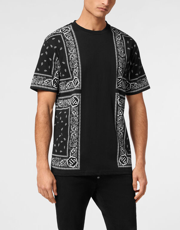 Round Neck T-Shirt Paisley