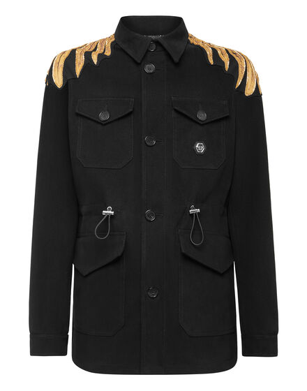 Cotton Safari Jacket Golden Eagle