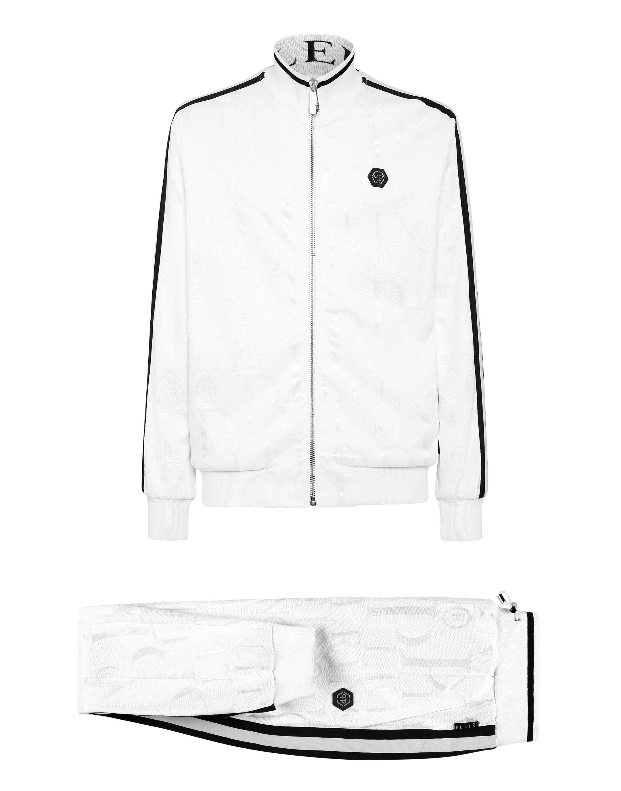 White 2025 tracksuit jacket