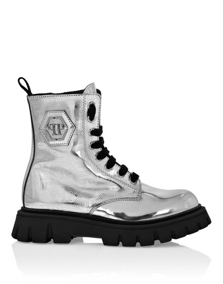 Mid Boots Hexagon Monogram