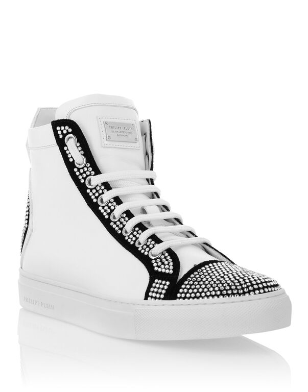 Hi-Top Sneakers Crystal