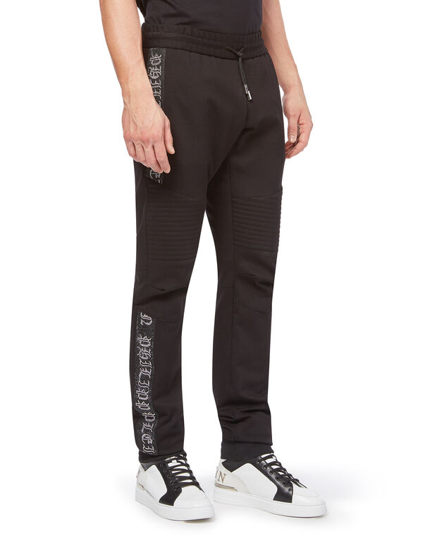 Jogging Trousers "Crystal stripes"