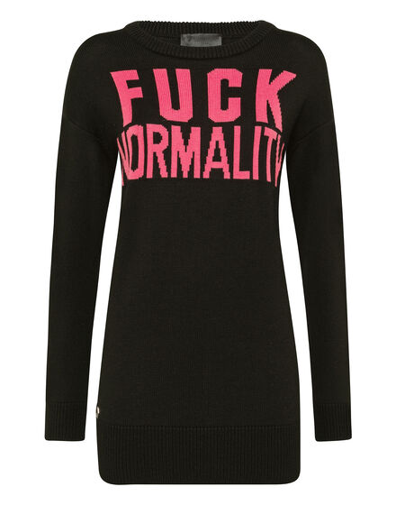 Pullover Round Neck LS Statement