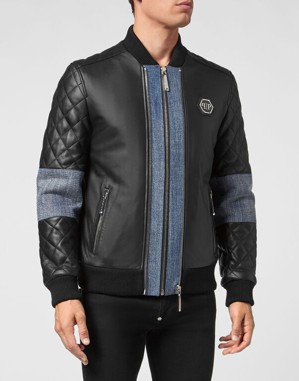 Bomber Leather Jacket