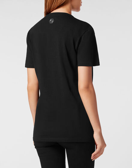 T-shirt Roundneck SS with crystals Tattoo