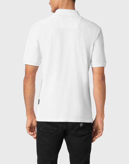 Polo shirt SS Label Contrast