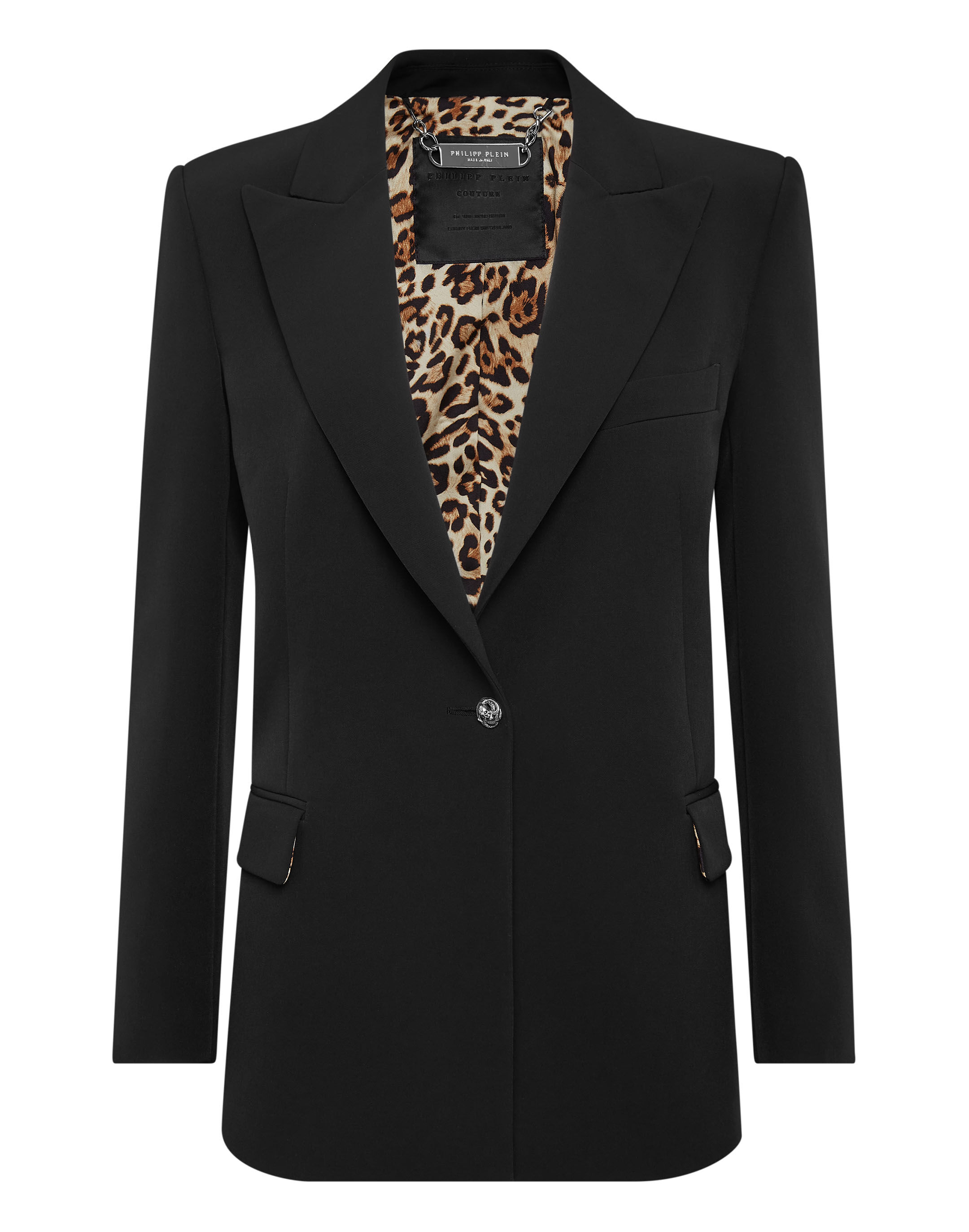 Office Jacket Crystal Skull Philipp Plein Outlet
