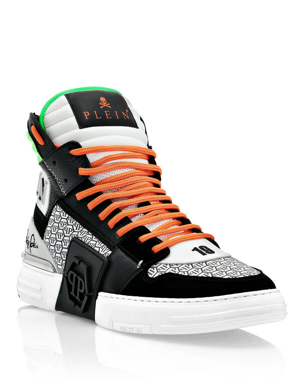 PHANTOM KICK$  Hi-Top Sneakers Hexagon