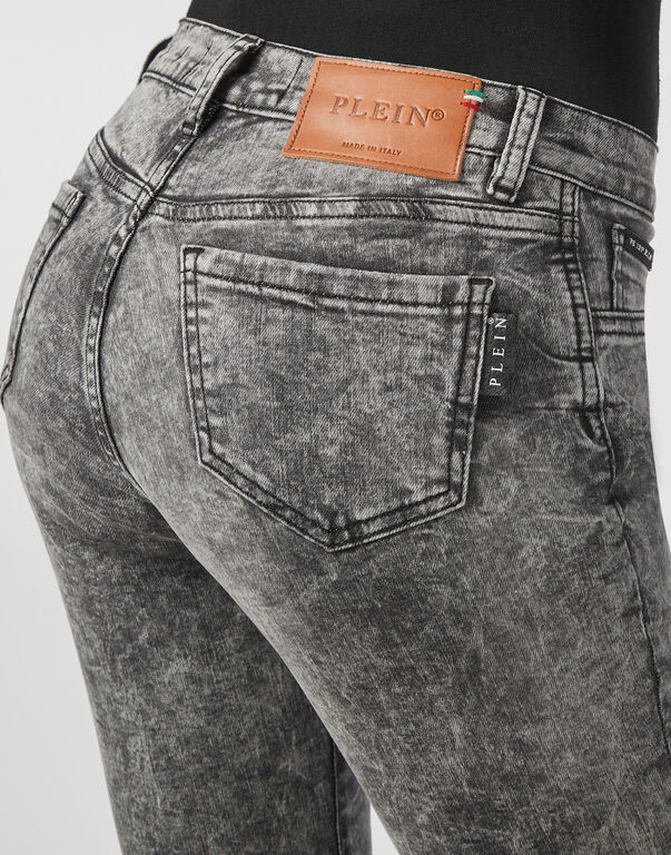 High Waist Jegging Pins Iconic Plein