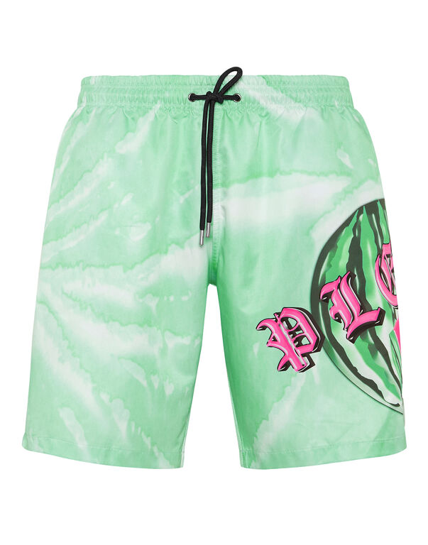Tie-dye Long Swim Boxers Tutti Frutti