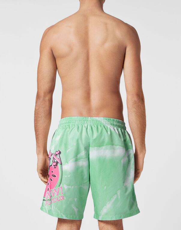 Tie-dye Long Swim Boxers Tutti Frutti
