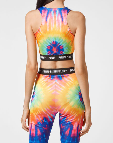 Tank Crop top Tie dye