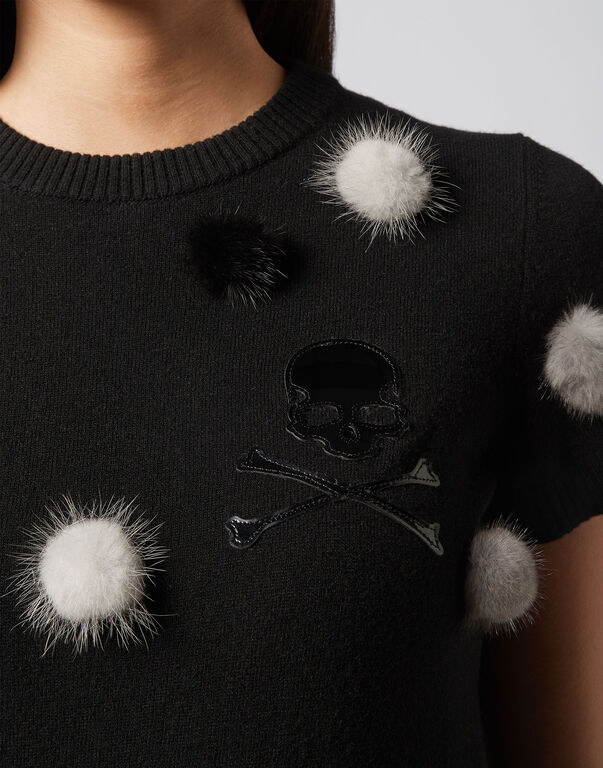 Knit Top Skull