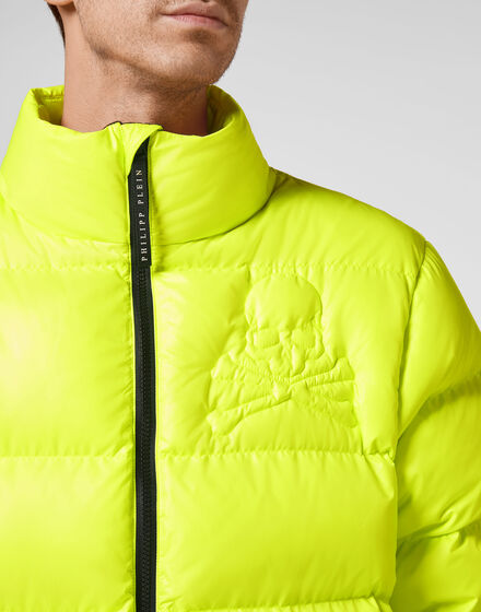Nylon Oversize Jacket Skull