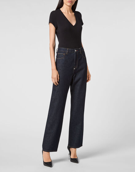 Denim Loose Fit Iconic Plein Denim Loose Fit Iconic Plein