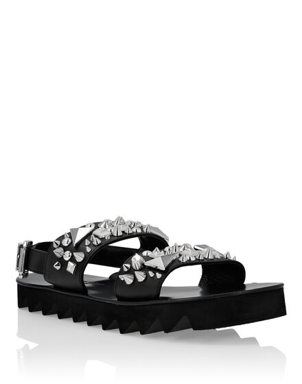 Leather Sandals  Studs