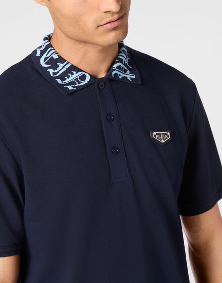 Pique Polo Shirt SS Gothic Plein