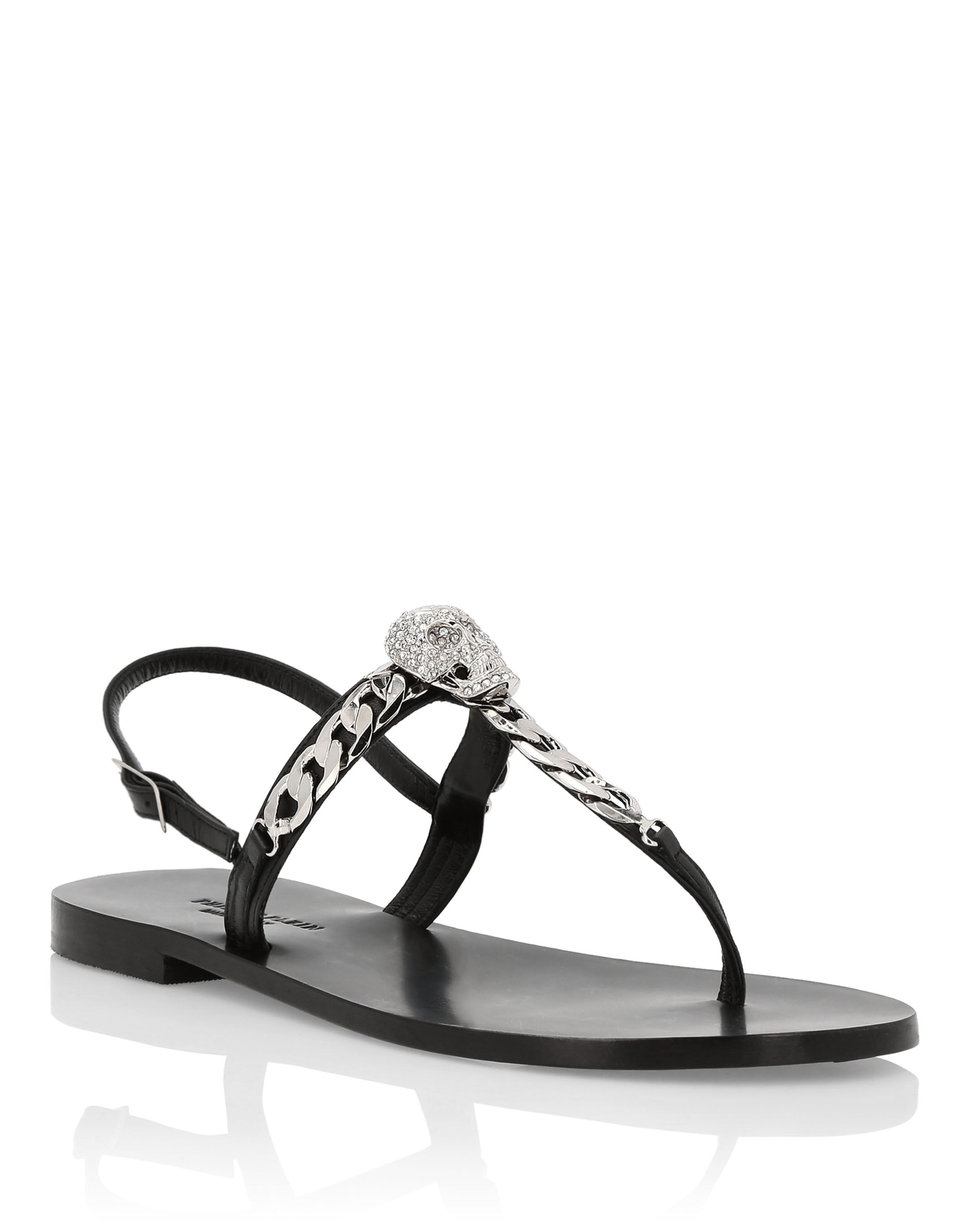 Skull sandals hotsell