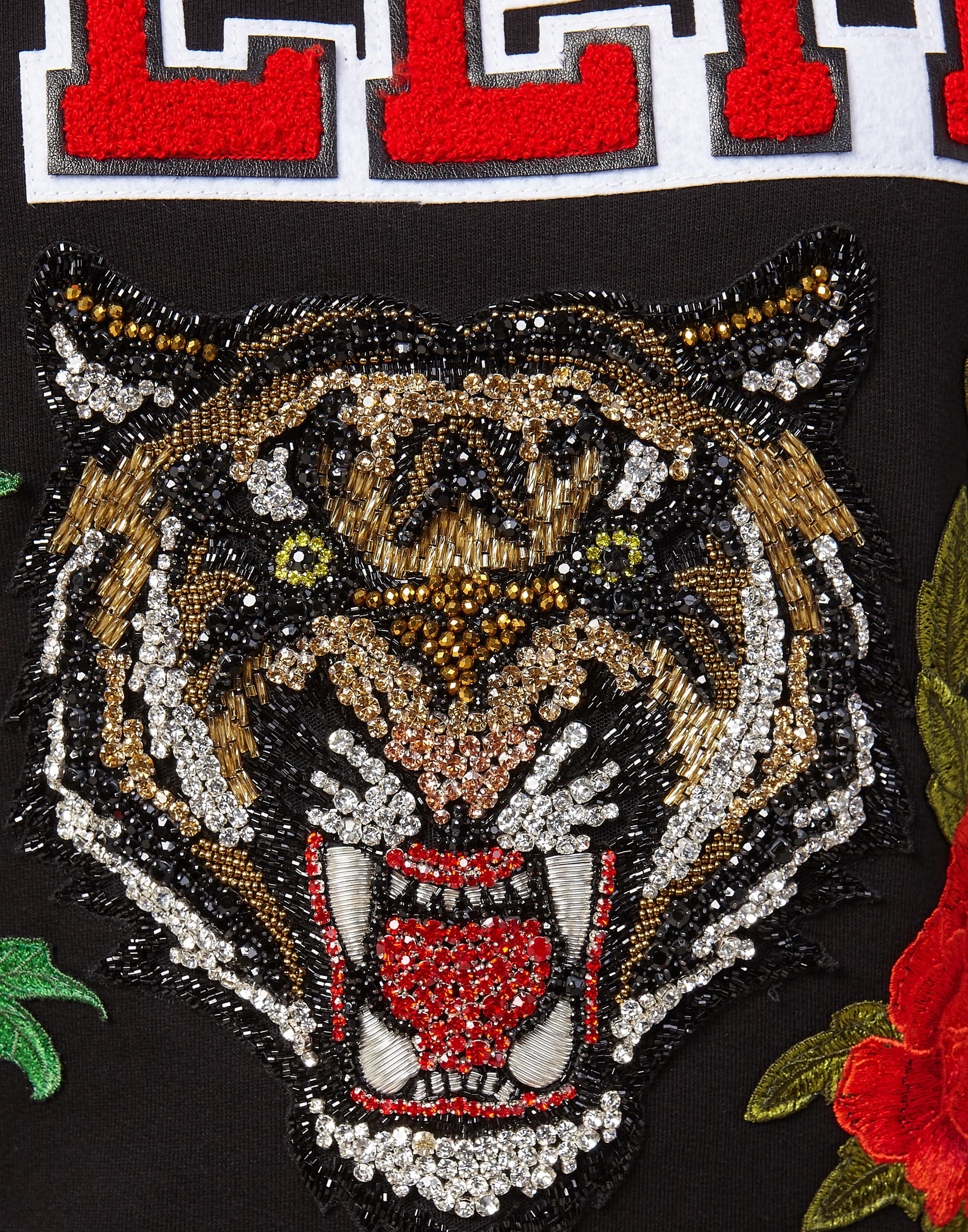 Tiger rose hoodie on sale