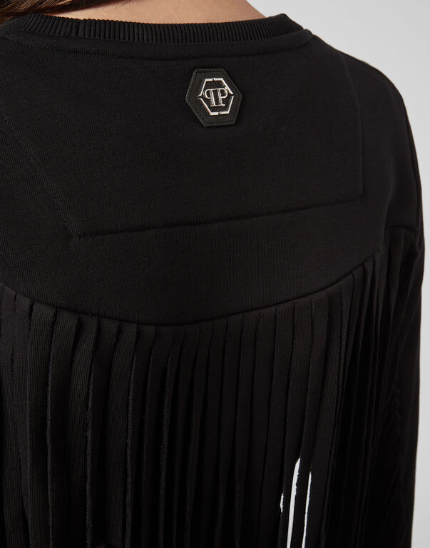 Sweatshirt LS Fringe