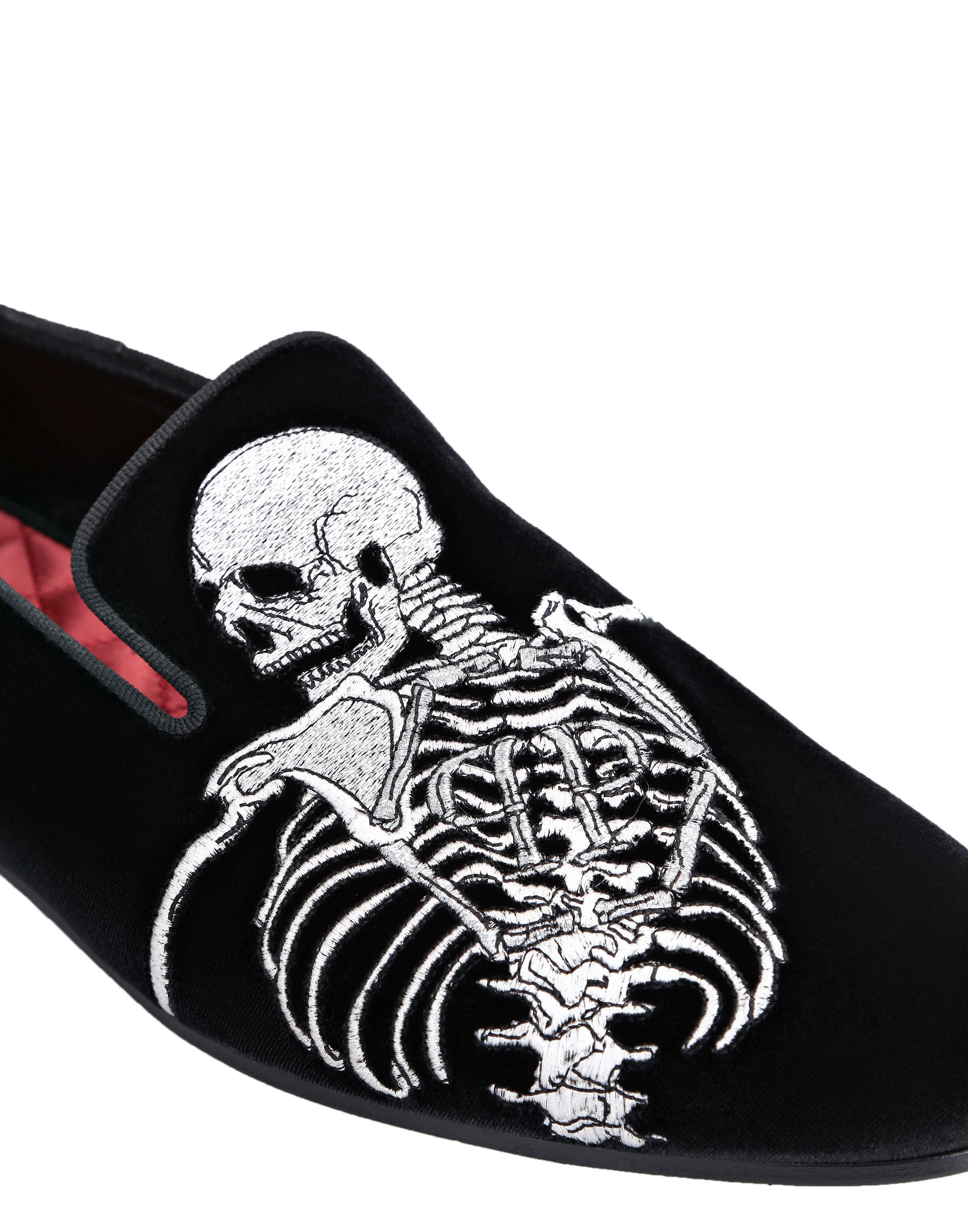 Skeleton moccasins hotsell