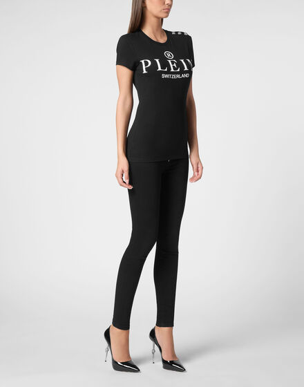 T-Shirt Sexy Pure Round Neck SS Iconic Plein