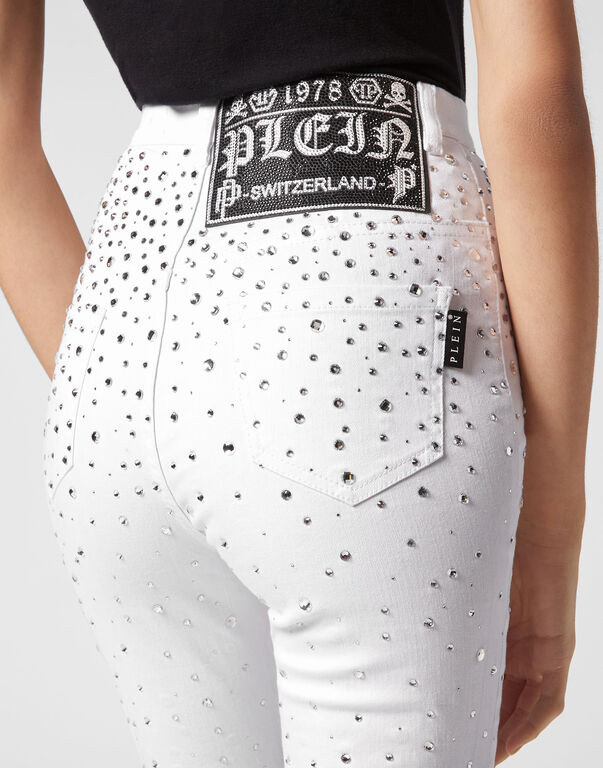 Denim Super High Waist Jegging Crystal Rain