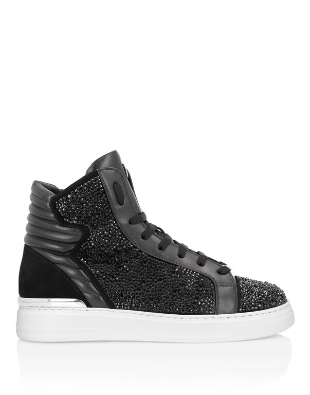 Hi-Top Sneakers Crystal