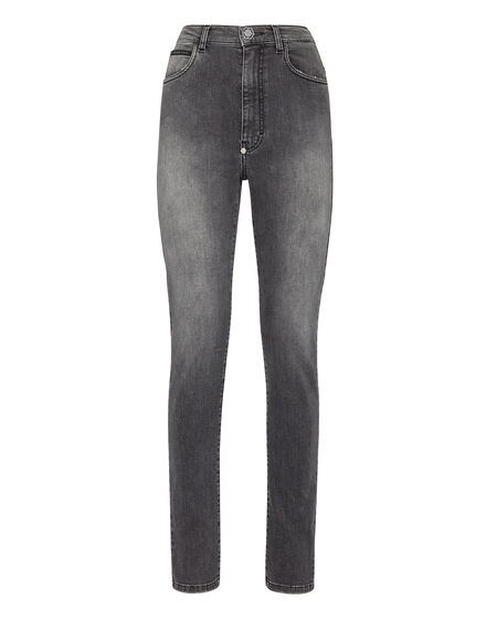 Denim Trousers Super High Waist Jegging
