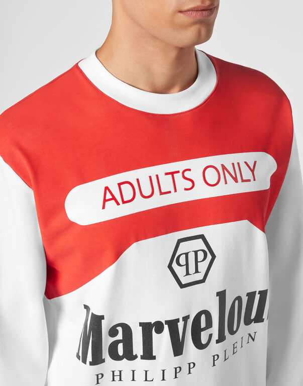 Sweatshirt LS print Marvelous