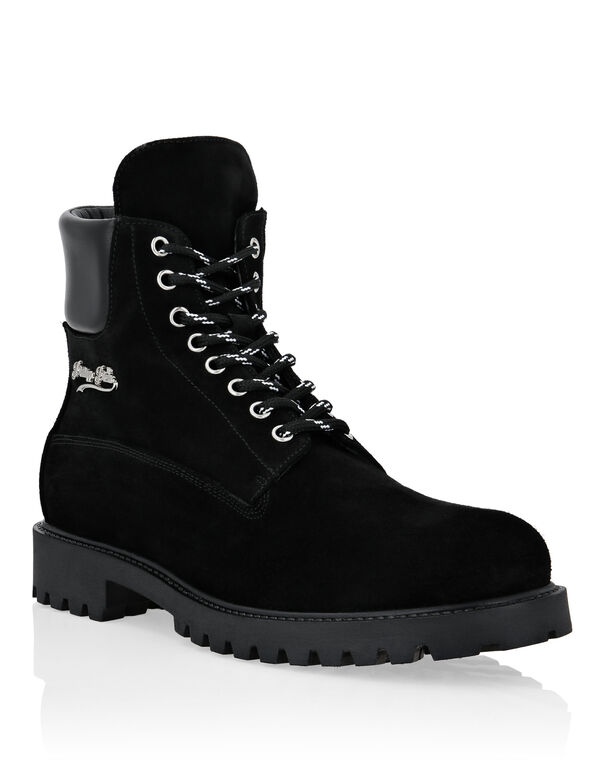 Calf Leather Boots Low Flat The Hunter Calf Leather Boots Low Flat The Hunter