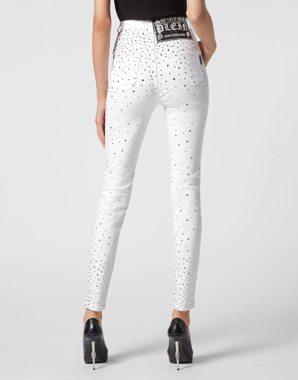 Denim Super High Waist Jegging Crystal Rain