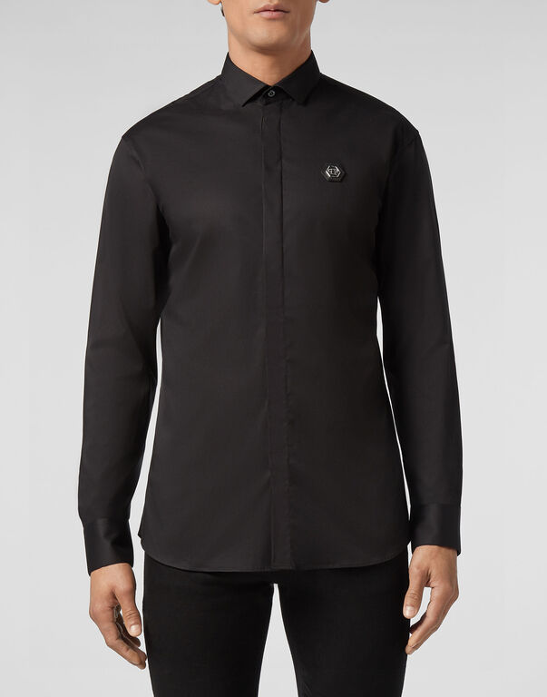 Shirt Platinum Cut LS Space Plein