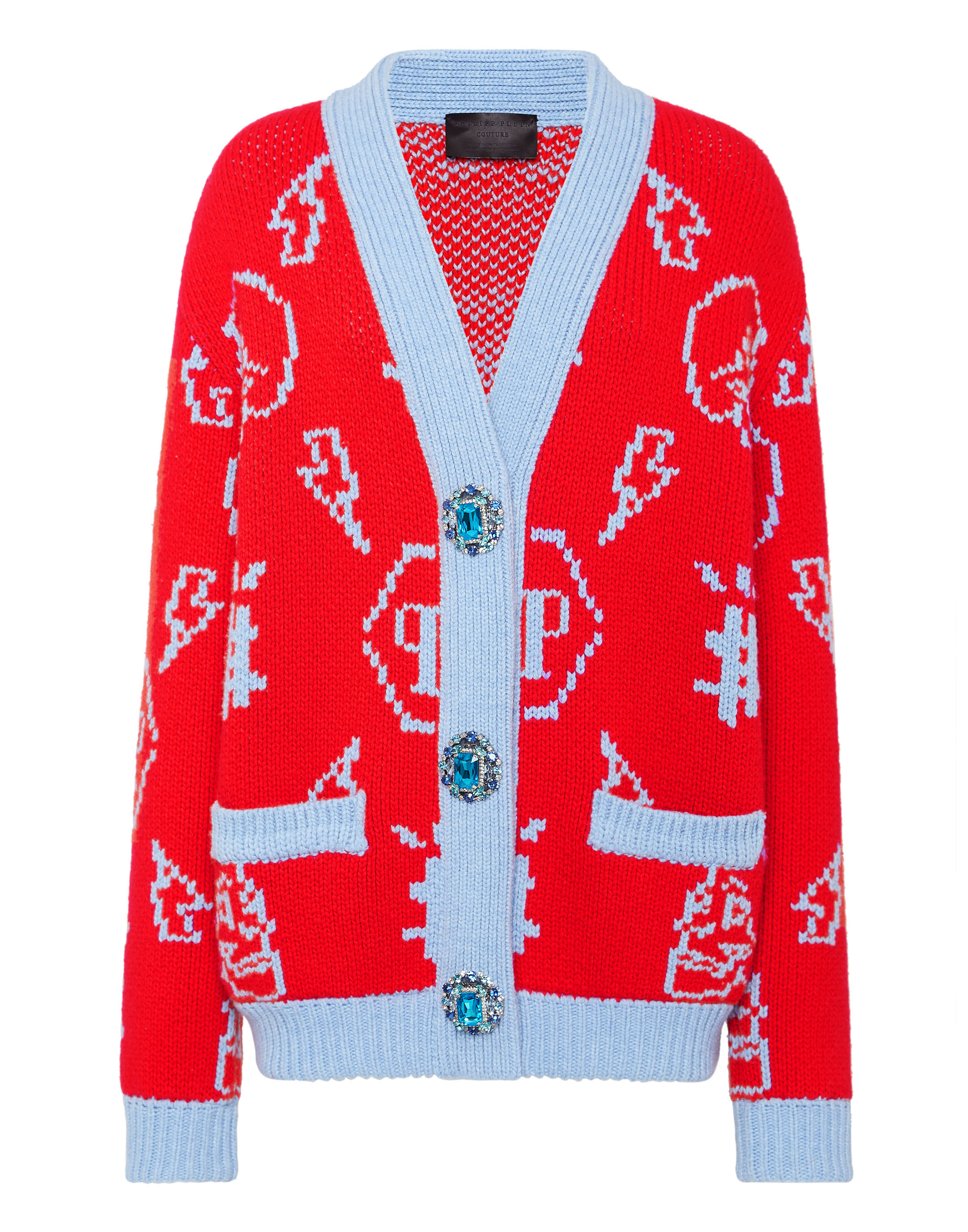 Jacquard cardigan clearance