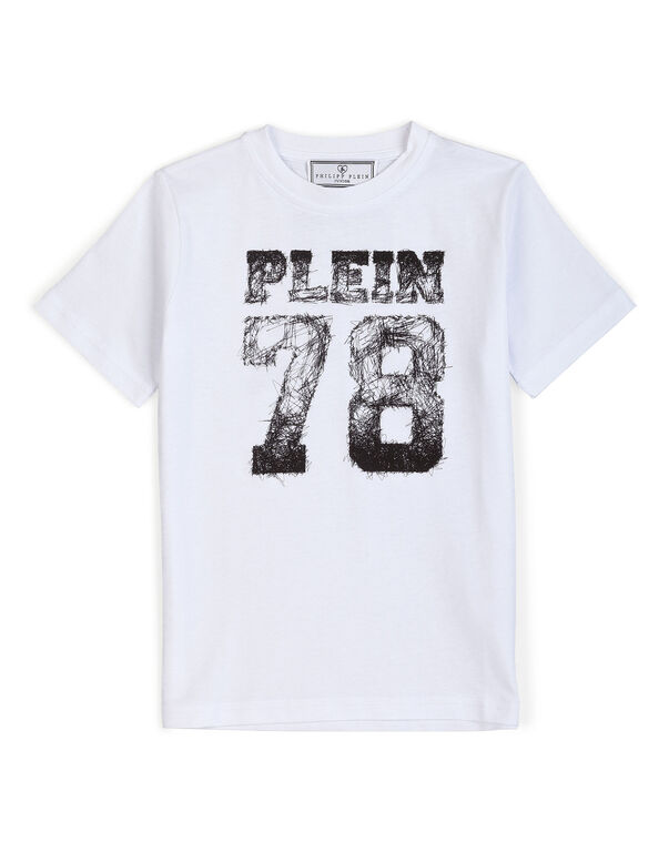 T-shirt Round Neck SS "Plein white"