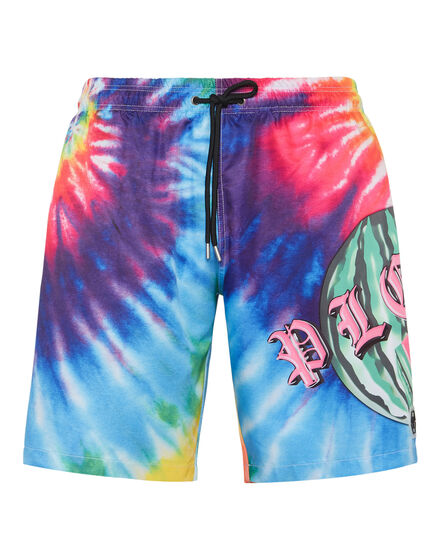 Tie-dye Long Swim Boxers Tutti Frutti